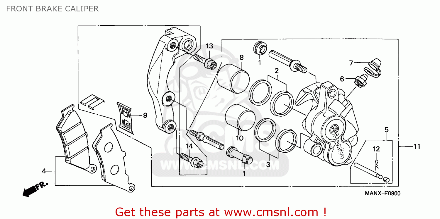 30mm NX 650 Dominator 1988-99 Front Right Brake Caliper Piston Seals New 