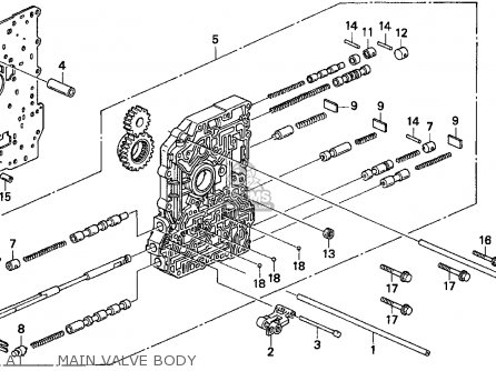 Honda ODYSSEY 1995 (S) 5DR EX (KA) parts lists and schematics