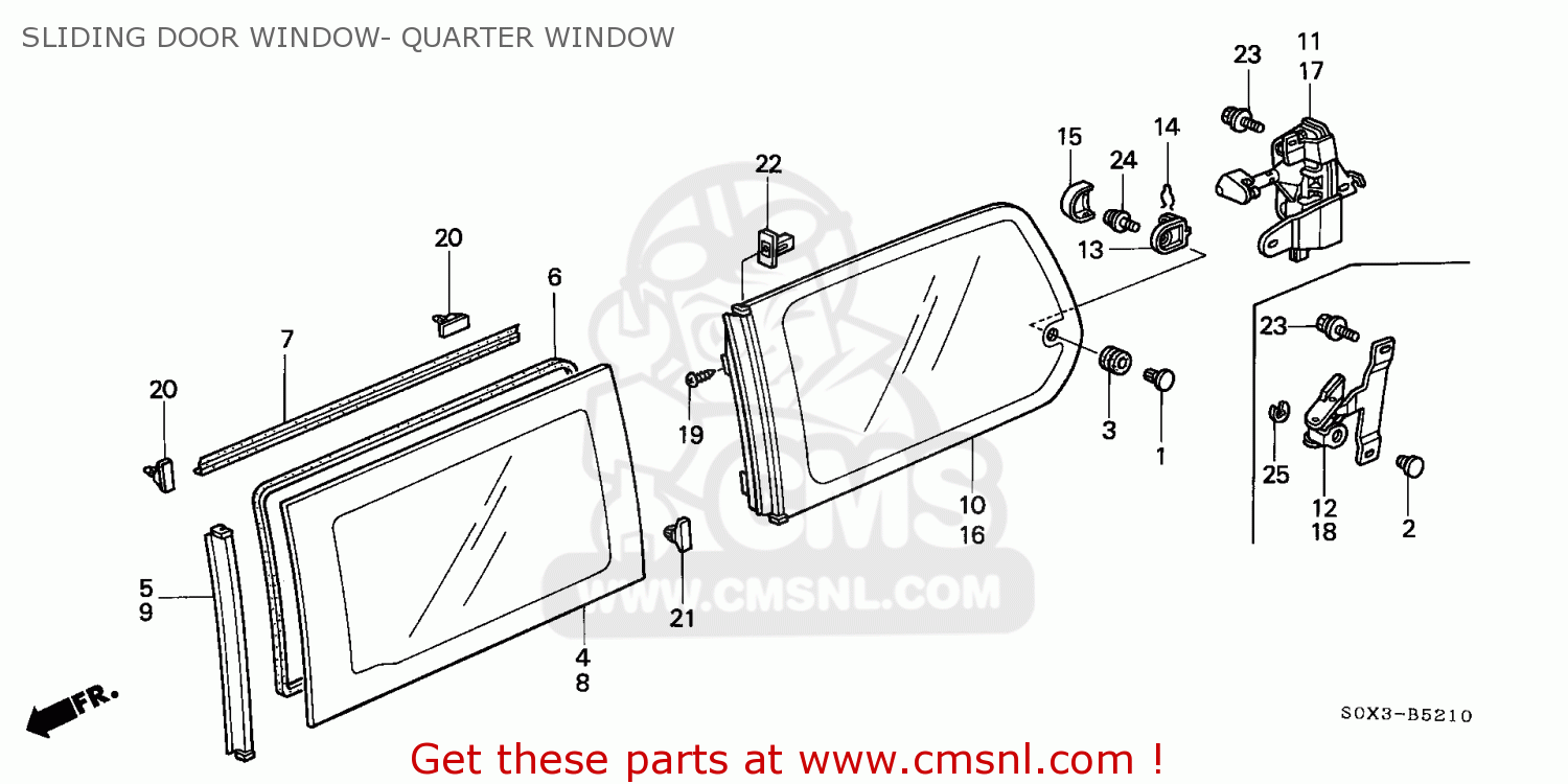 Honda Odyssey 2000 Y 5dr Ex Navigation Ka Sliding Door