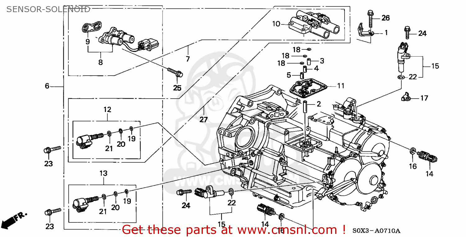 Honda ODYSSEY 2001 (1) 5DR EX (KA) SENSORSOLENOID buy SENSOR