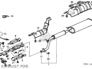 Honda Odyssey 2001 1 5dr Van Ka Parts Lists And Schematics