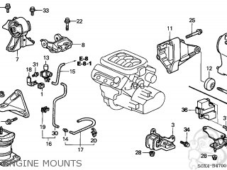 Honda ODYSSEY 2003 (3) 5DR EX (KA) parts lists and schematics