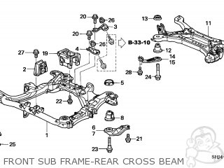 Honda ODYSSEY 2005 (5) 5DR LX (KA) parts lists and schematics