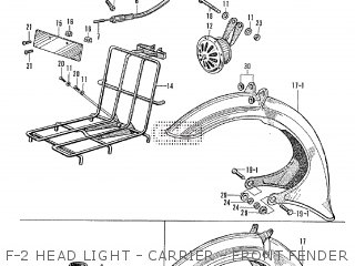 Honda P50 parts lists and schematics