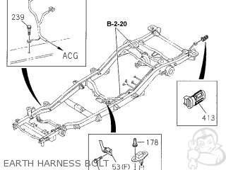 Honda PASSPORT 1998 (W) 4DR 2EX (KA,KL) parts lists and schematics