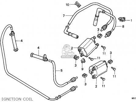 1989 HONDA PACIFIC COAST PC800 IGNITION PICK UP PICKUP COILS SENSOR PC 800