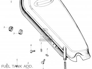 FUEL TANK ADD. - PF50R AMIGO NETHERLANDS BELGIUM FRANCE DENMARK ITALY UK
