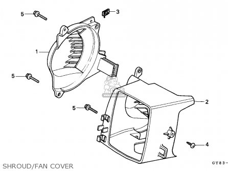 SHROUD/FAN COVER - PK50 WALLAROO 1990 (L) SPAIN