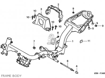 Honda PK50 WALLAROO 1992 (N) FRANCE parts lists and schematics