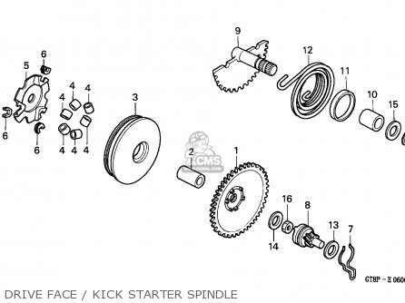 Honda PK50 WALLAROO 1993 (P) ITALY parts lists and schematics