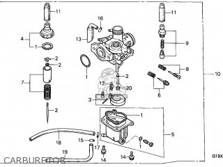 Honda PK50 WALLAROO 1999 (X) DENMARK / MP STD parts lists and schematics