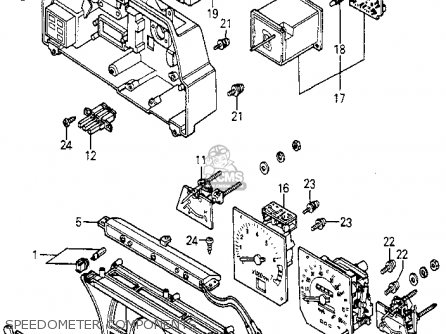 Honda PRELUDE 1981 (B) 2DR (KA,KH,KL) Parts Lists And Schematics