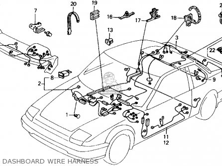 Honda PRELUDE 1988 (J) 2DR 2.0S (KA,KL) parts lists and schematics