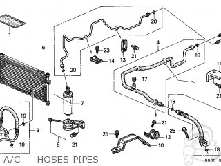 Honda PRELUDE 1998 (W) 2DR TYPESH (KA) parts lists and schematics