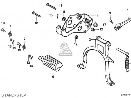 Honda QR50 1985 (F) AUSTRALIA parts lists and schematics