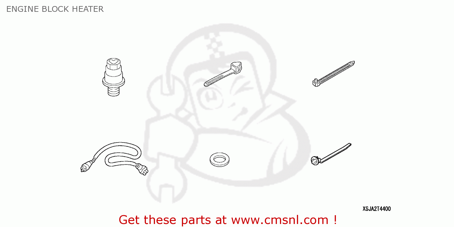 Honda RIDGELINE 2006 (6) 4DR RT (KA) ENGINE BLOCK HEATER buy ENGINE BLOCK HEATER spares online