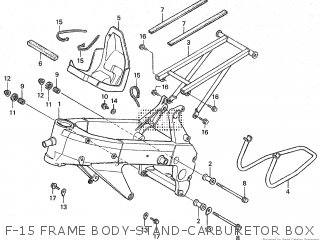 Honda RS125R 1998 HRC parts lists and schematics