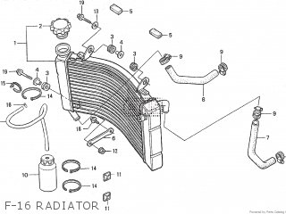 Honda RS125R 1998 HRC parts lists and schematics