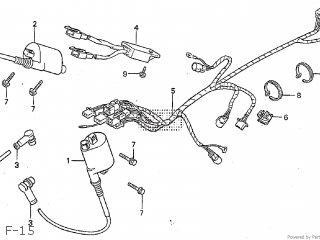 Honda RS250R 1993 JAPAN parts lists and schematics