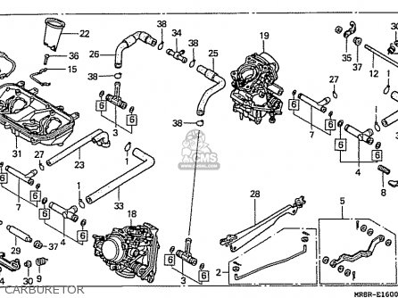 Honda RVF400RR *Rr-II NC35 JAPANESE DOMESTIC parts lists and schematics