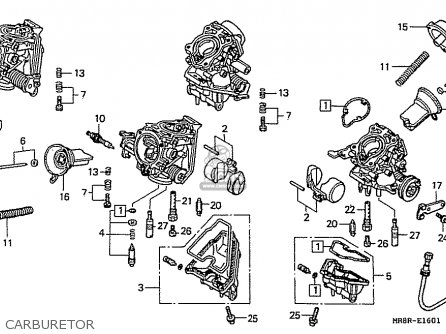 Honda RVF400RR *Rr-II NC35 JAPANESE DOMESTIC parts lists and
