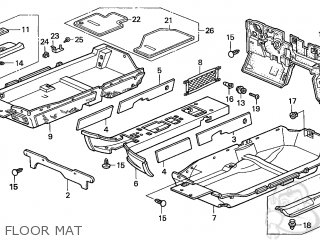 Honda S2000 2000 (Y) 2DR S2000 (KA) parts lists and schematics