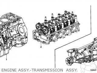 Honda S2000 2002 (2) 2DR S2000 (KA) parts lists and schematics