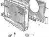 Honda S600 CONVERTIBLE GENERAL EXPORT AS285 RADIATOR