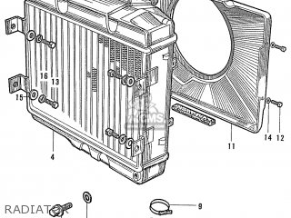 RADIATOR - S600 COUPE GENERAL EXPORT AS285C
