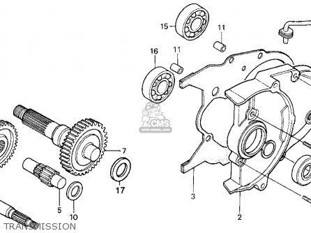 Honda SA50P ELITE 50 1995 (S) USA parts lists and schematics