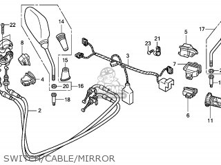 Honda SH3009 2009 (9) FRANCE / CMF TBX parts lists and schematics