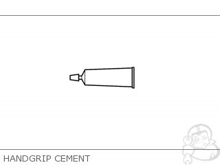 HANDGRIP CEMENT - SH300AR 2008 (8) ENGLAND / ABS MKH SPC 2E