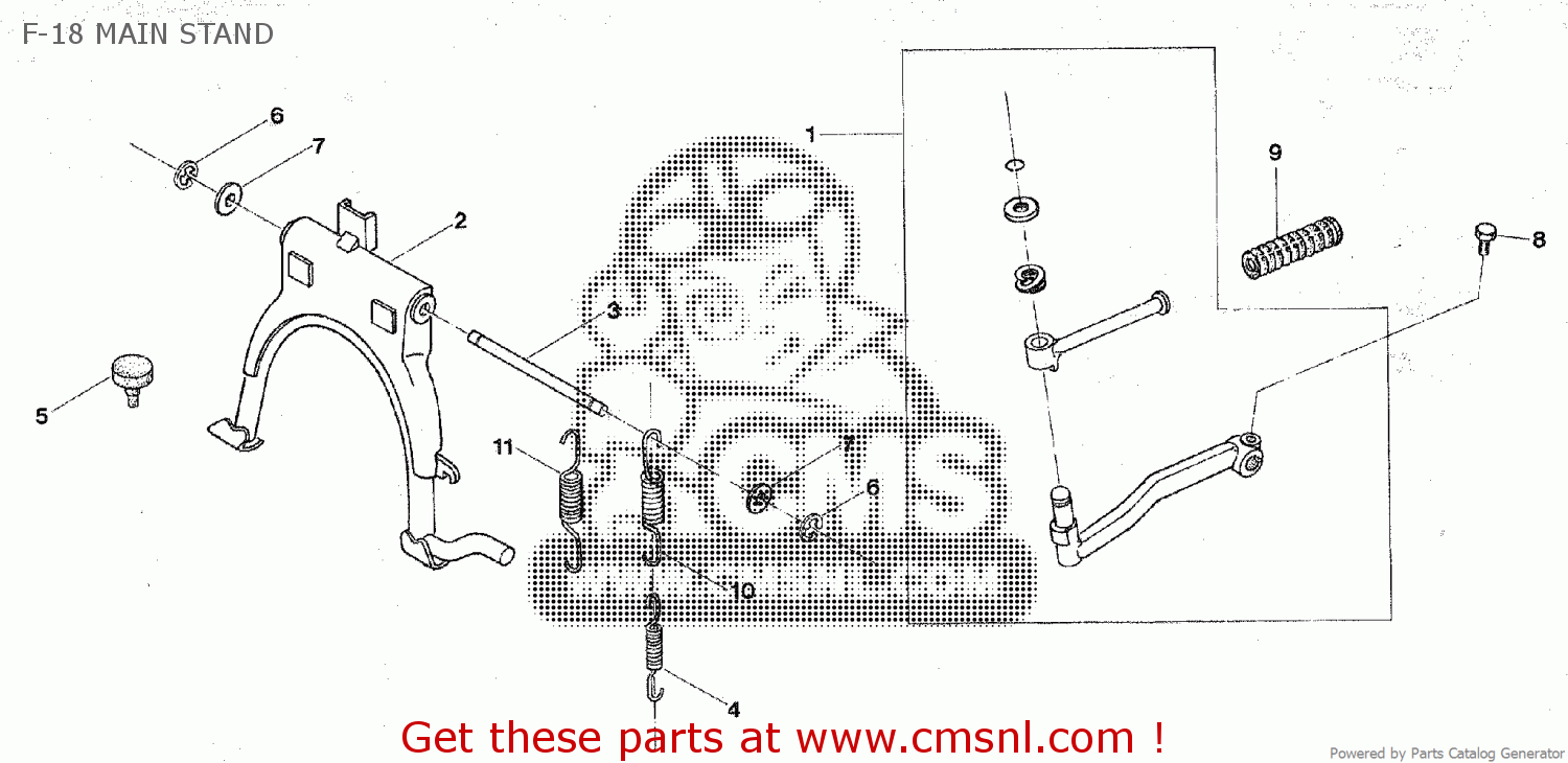 Honda SH50 parts: order spare parts online at CMSNL