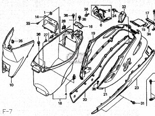 Honda SK50M DIO 1992 N JAPAN AF27 130 parts lists and schematics