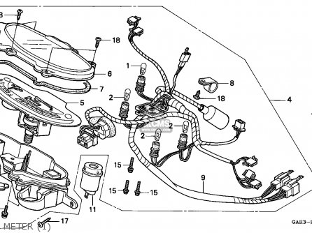 Honda Sk50m Dio 2000 (y) Australia Parts Lists And Schematics