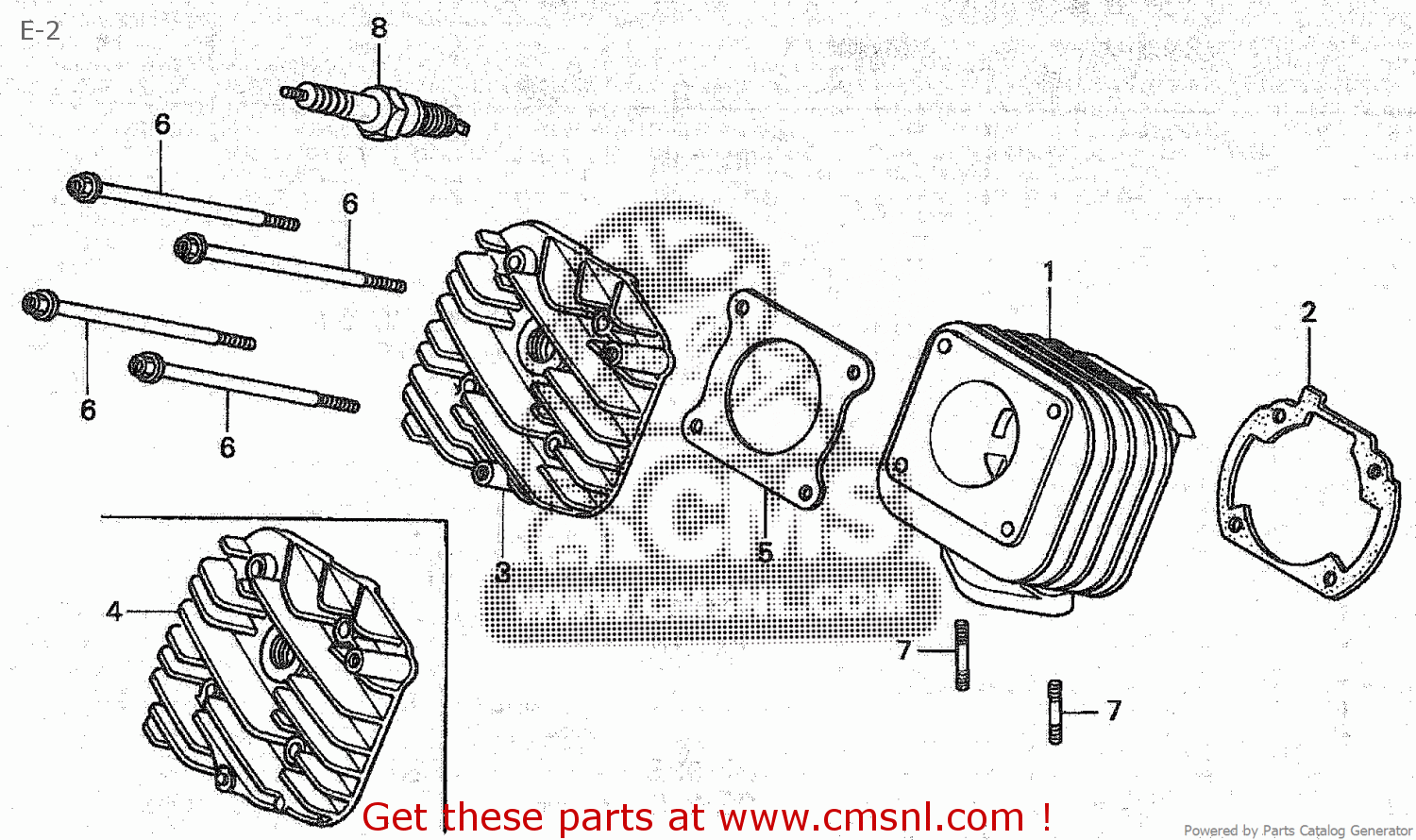 Honda Sk50m Live Dio 00 Y Japan Af34 300 Af35 0 E 2 Buy E 2 Spares Online