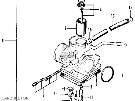 Honda SL100 MOTOSPORT 1970 K0 USA parts lists and schematics