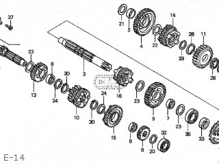 Honda SL230 1999 (X) JAPAN MD33-120 parts lists and schematics