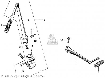 Honda SL350 MOTOSPORT 1970 K1 USA parts lists and schematics