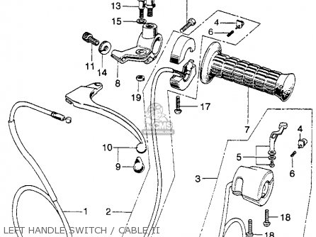 Honda SL350 MOTOSPORT 1970 K1 USA parts lists and schematics