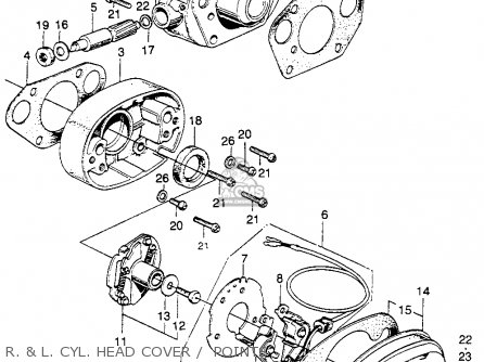 Honda SL350 MOTOSPORT 1970 K1 USA parts lists and schematics