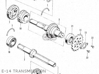 Honda SL350K1 U.S.A parts lists and schematics