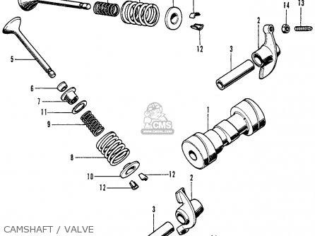 Honda SL70 MOTOSPORT 1971 K0 USA parts lists and schematics