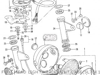 Honda SL70 U.S.A parts lists and schematics