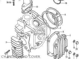 CYLINDER HEAD COVER - SS50M K1 GENERAL EXPORT