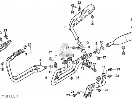 Honda ST1100 1998 (W) USA CALIFORNIA parts lists and schematics