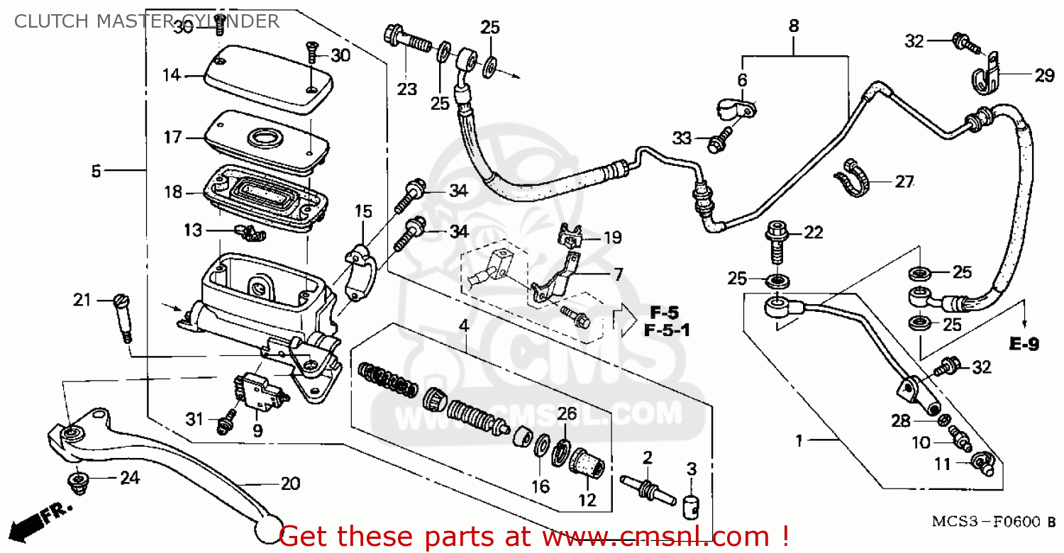 Honda ST1300 2004 (4) USA parts lists and schematics