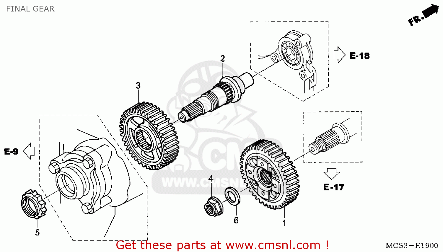 Honda ST1300 2004 (4) USA parts lists and schematics