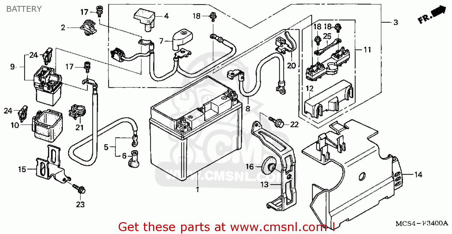 Honda Honda ST1300 2006 (6) USA parts lists and schematics