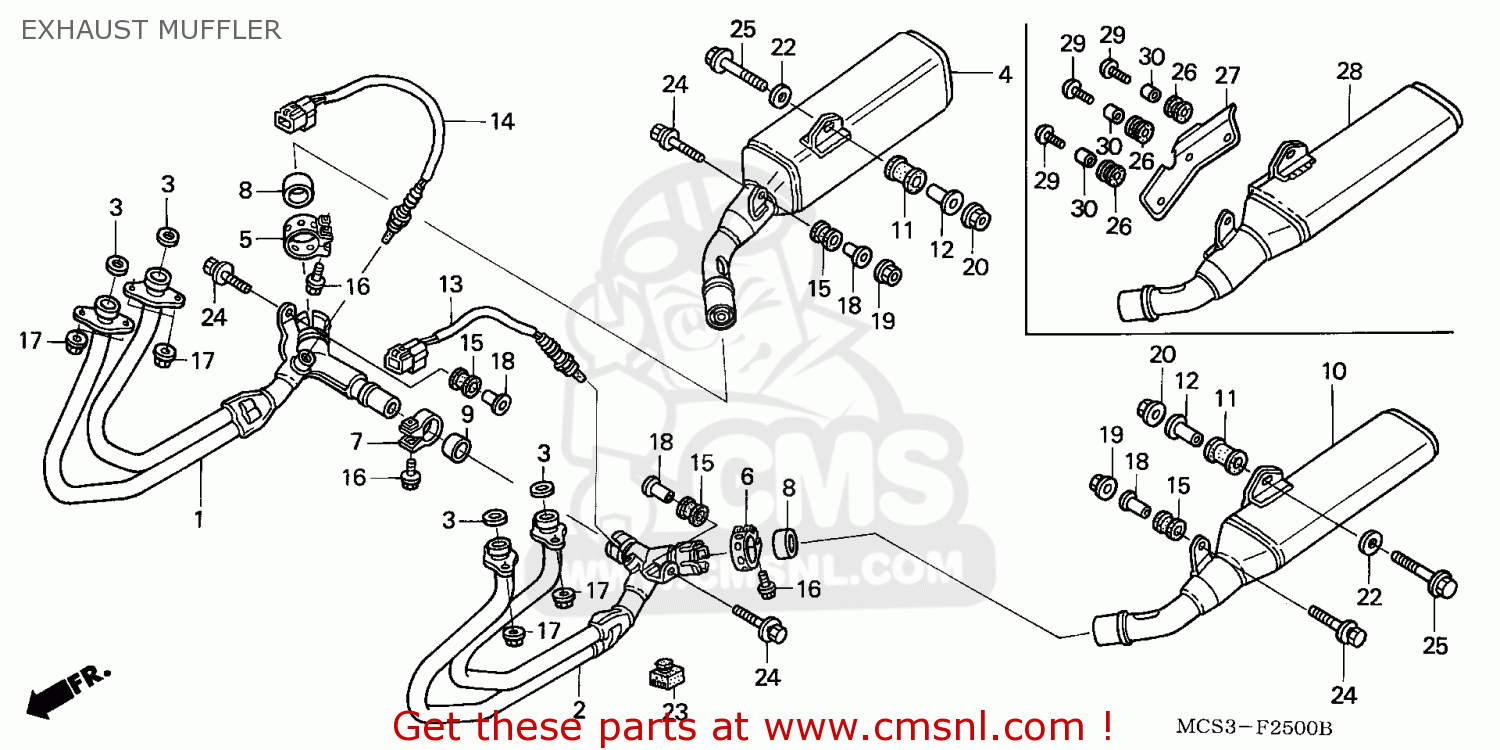 Honda Honda ST1300 PANEUROPEAN 2004 (4) AUSTRALIA parts lists and